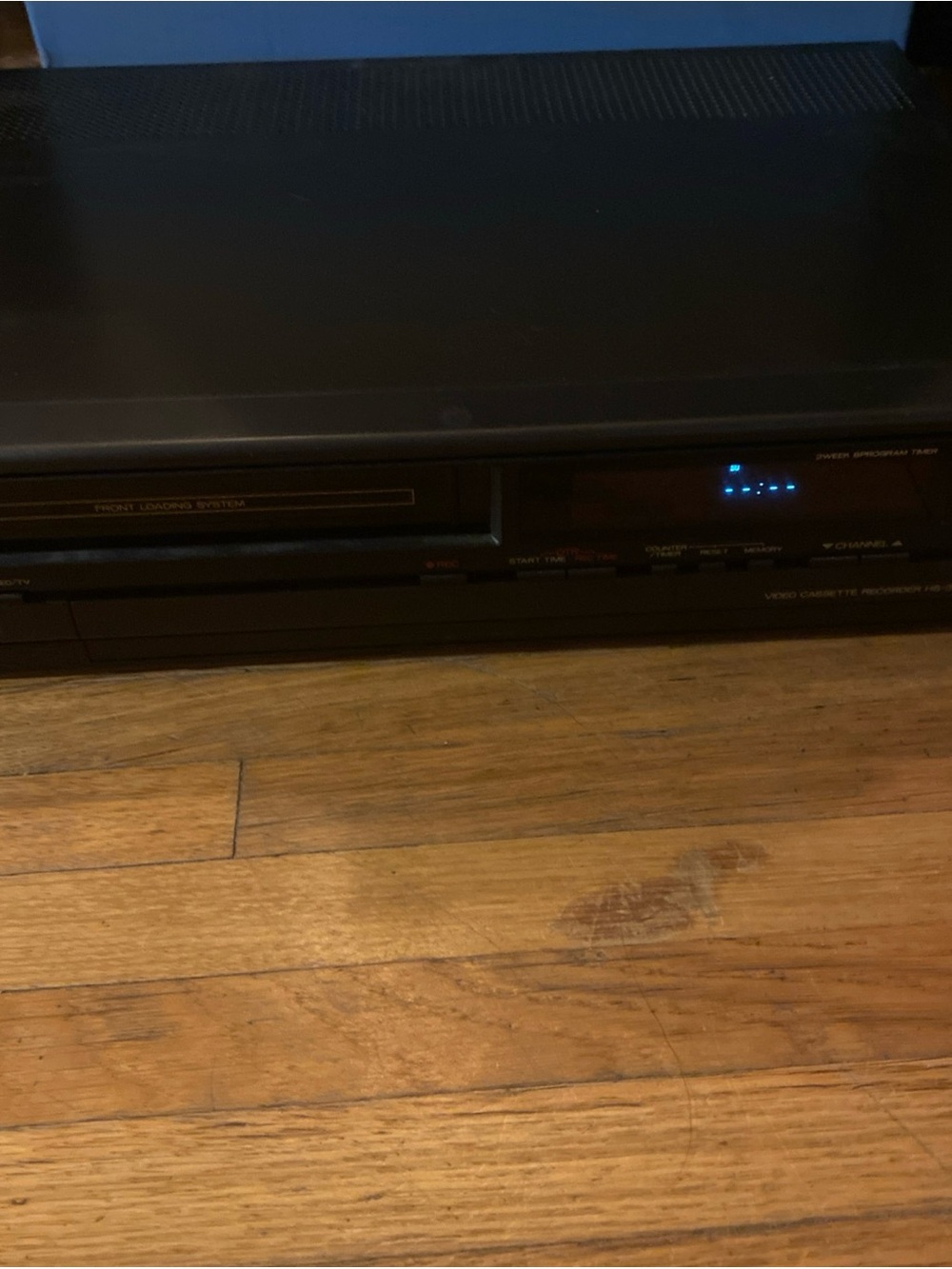 Mitsubishi HS-328UR VCR VHS For Parts Or  * Repair W Original Manuel Eats Tapes